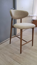 Стул полубарный TODS бежевый XD270-03