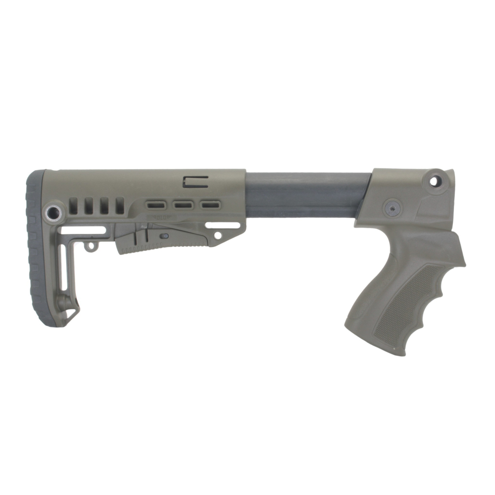 Приклад телескопический на МР-133, МР-153, пластик, DLG Tactical. Черный