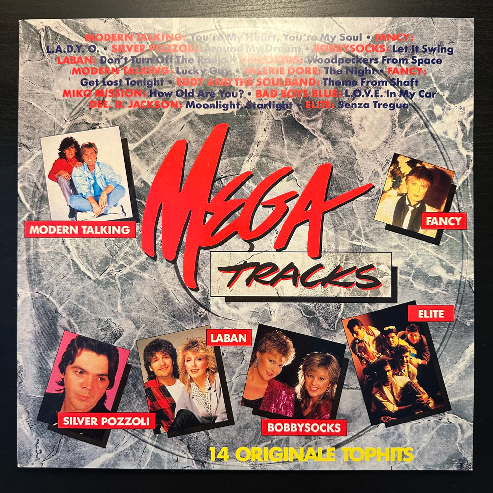 Сборник Mega Tracks 1 (Скандинавия 1985г.)