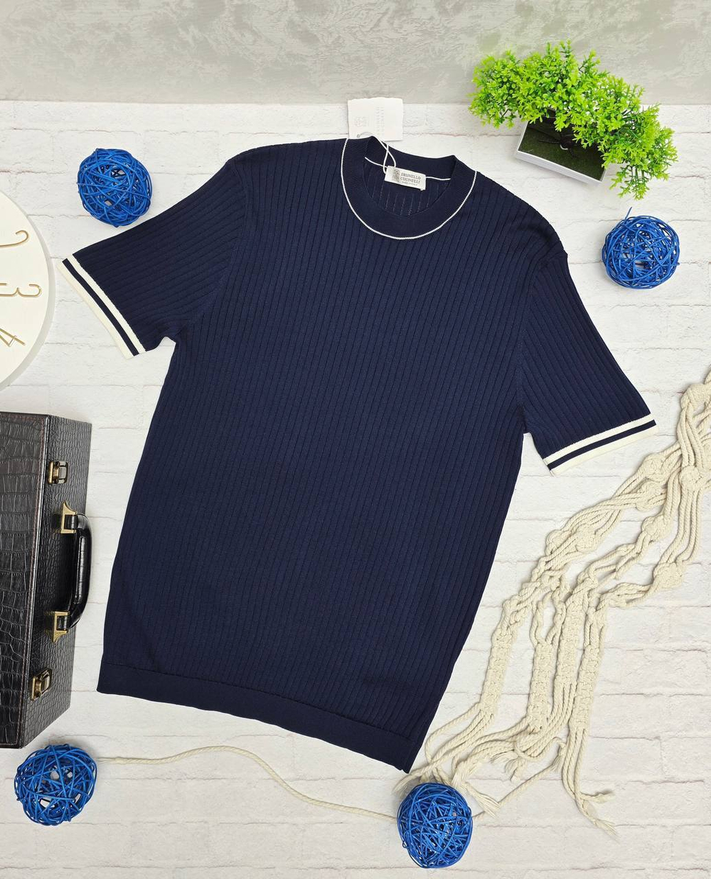 Трикотажная футболка Brunello Cucinelli
