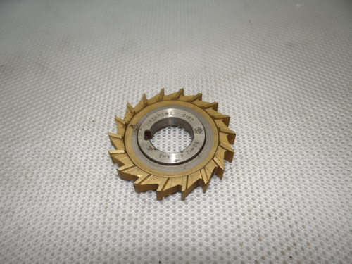 Фреза 3-хсторонняя 80х12х27 0157 К11 11Р3АМ3Ф2 z=18 прямозубая с напылением КиБ