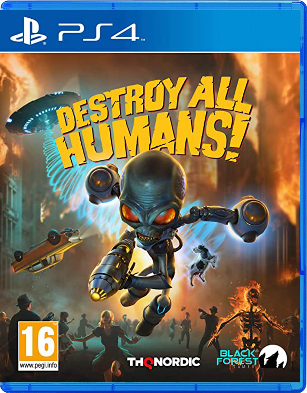 Destroy All Humans! [PS4, русские субтитры]