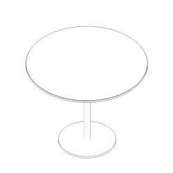 Стол круглый (ORBIS-CARRE)