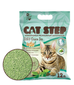 Cat Step Тофу Зеленый чай 12л