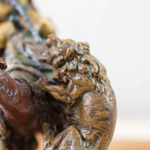 Кабинетная скульптура «Араб, отражающий атаку льва»