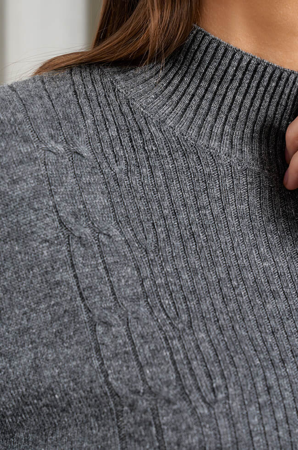 22921 Джемпер женский (графит)