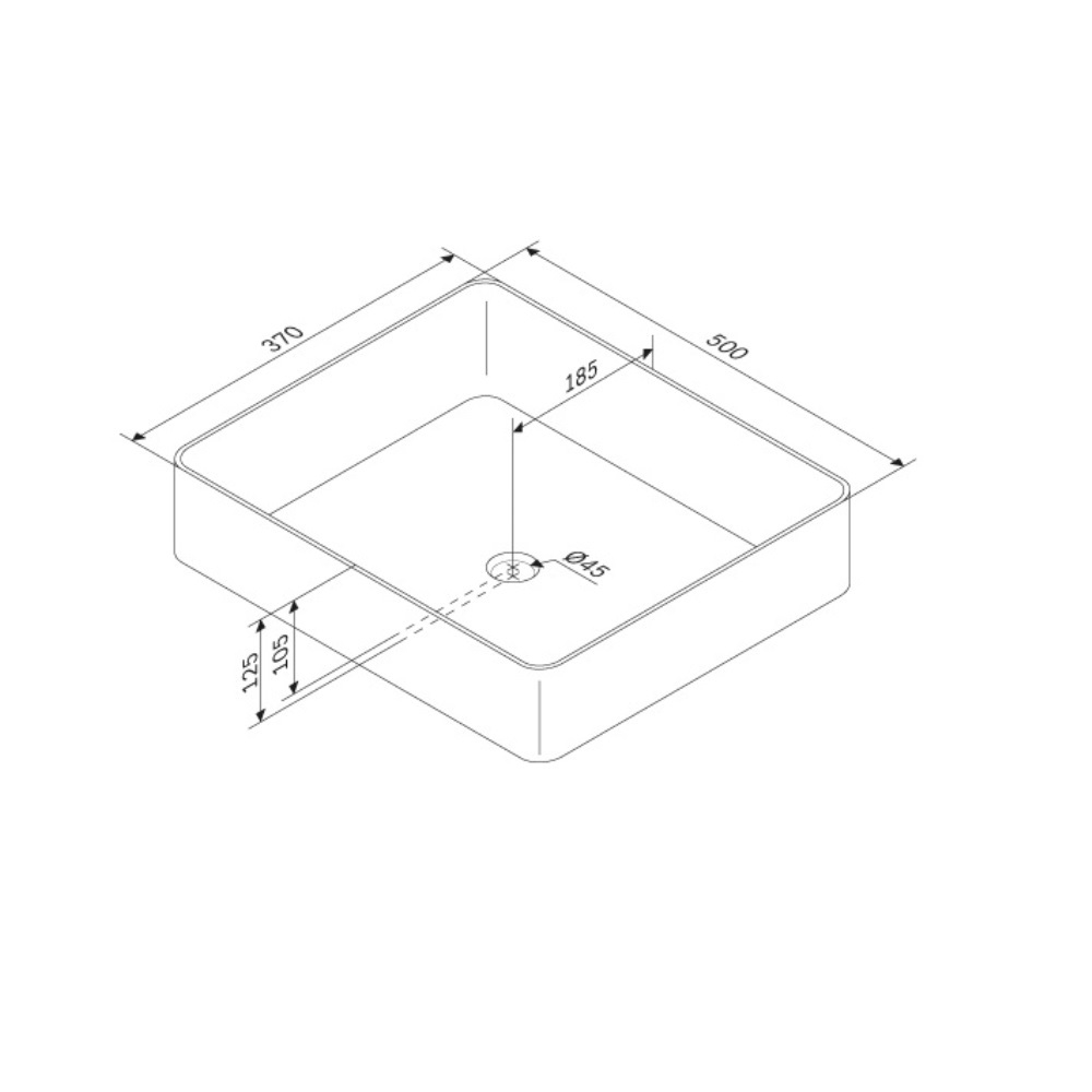 Раковины AM.PM Func M8FWCC10500WG