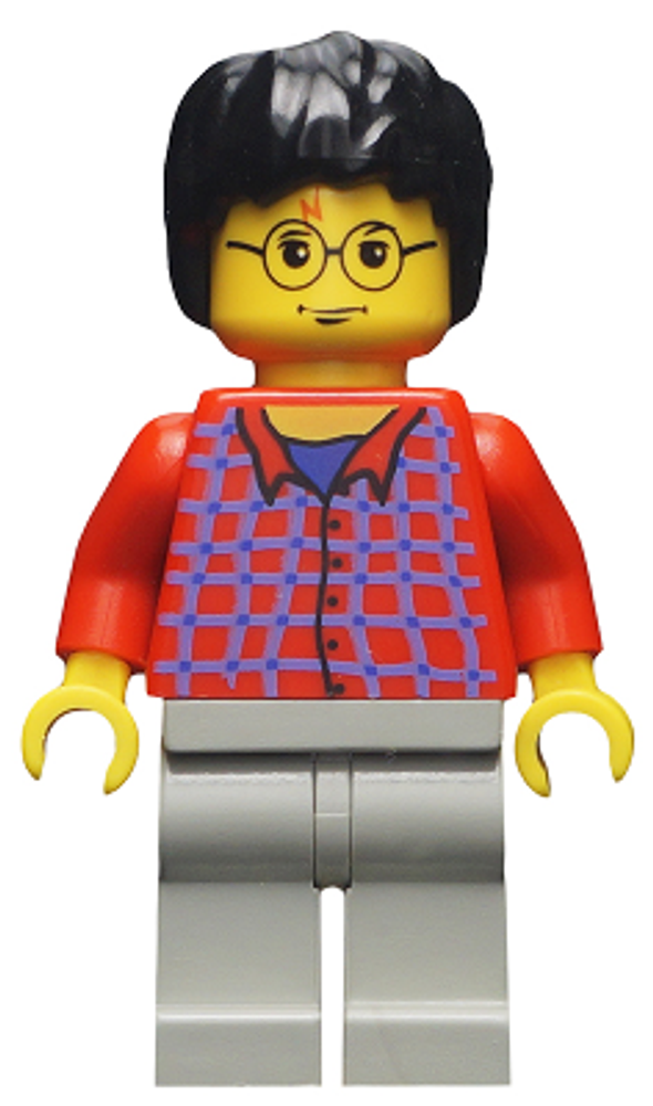Минифигурка LEGO hp025 Гарри Поттер (Без волос)