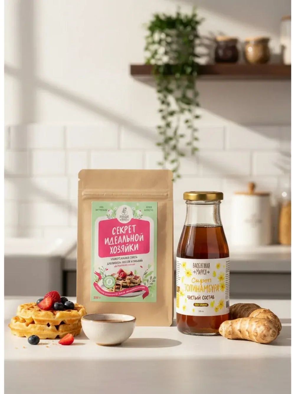 Набор "Секрет идеальной хозяйки" и сироп топинамбура