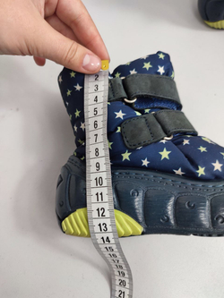 Ботинки Котофей зимние синие 22-23 размер