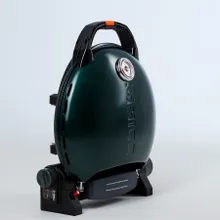 Портативный газовый гриль O-Grill 700T bicolor black-green + адаптер А, 1 горелка