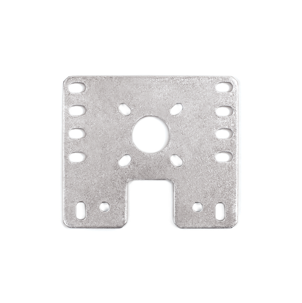 (REV-41-1567-PK4) 15mm Metal Flat Bare Motor Bracket - 4 Pack