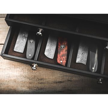 Опасная бритва Boker 140623DAM Damascus Horn 6/8