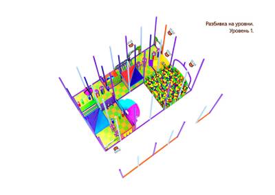Детский игровой лабиринт «В Сказочной стране»