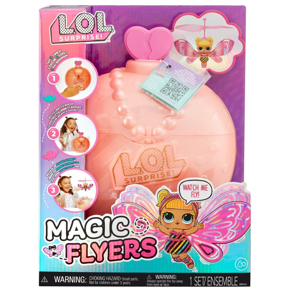 L.O.L. SURPRISE - Летающая фея Flutter Star Magic Flyers крылатая кукла 593546 / артикул   593430EUC 593546  / GTIN 035051593546