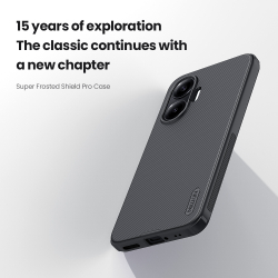 Усиленный противоударный чехол от Nillkin для Xiaomi Poco F7, серия Super Frosted Shield Pro