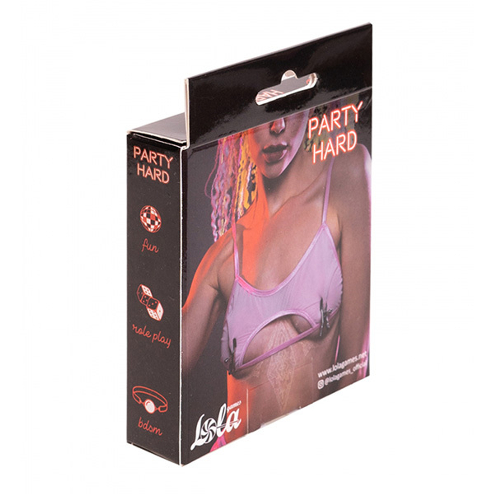 Металлические зажимы для сосков Lola Games Party Hard Gossip 1134-01lola