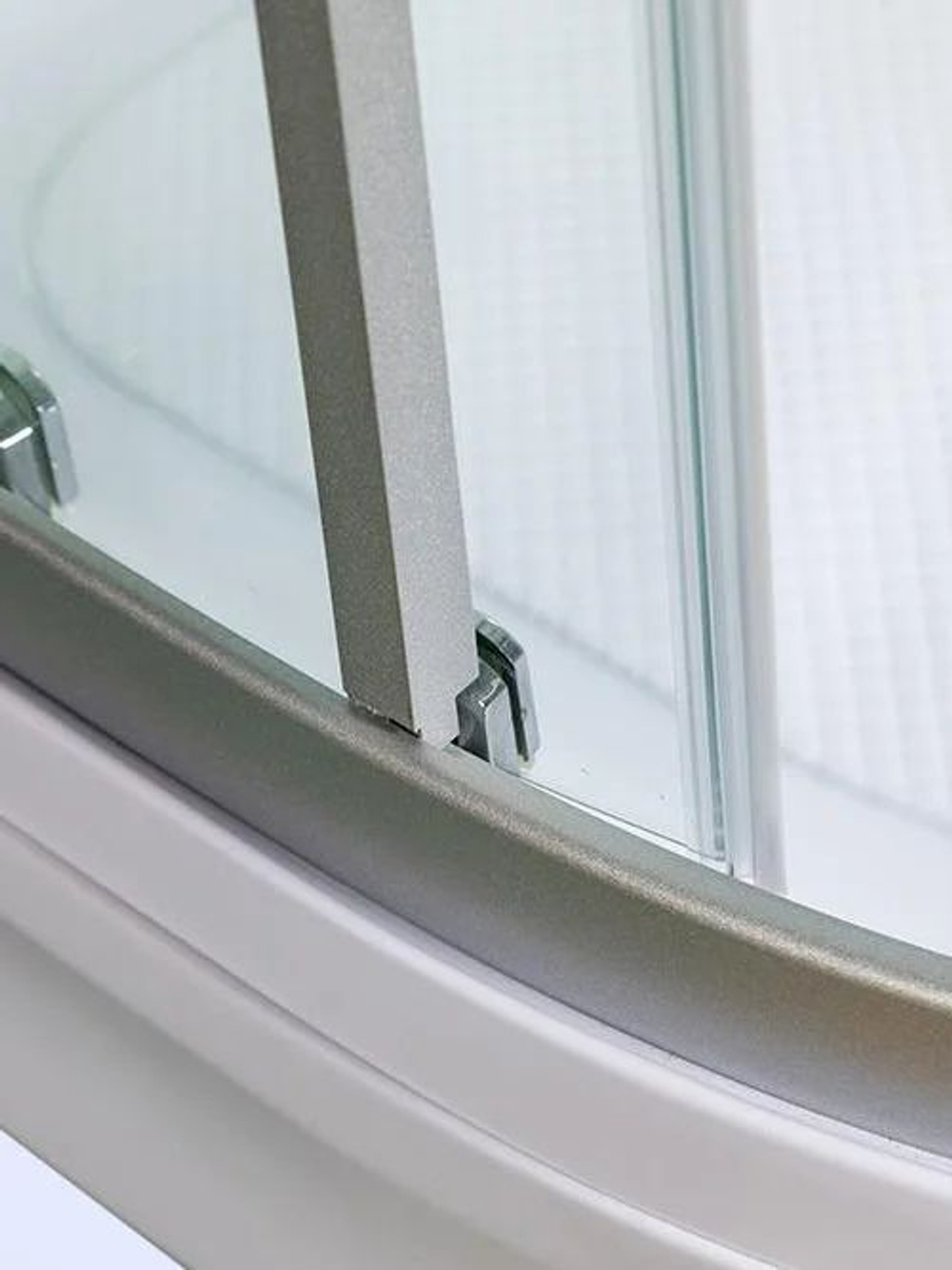 Душевая кабина WeltWasser  WW500 WERRA 804 80х80 см,  прозрачное стекло, поддон низкий, крыша, гидромассаж