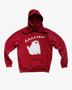 Худи Кот ААААААА Бордовый