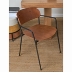 Стул с подлокотниками Bergenson Bjorn Torfrid, орех