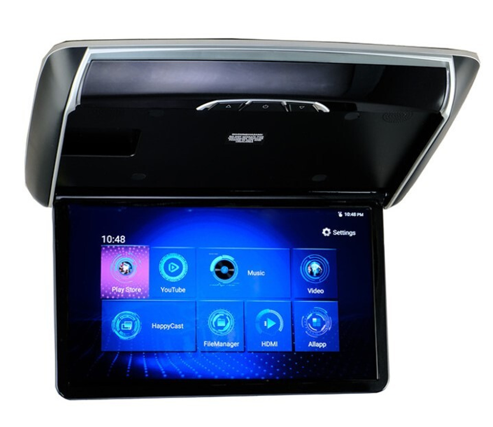 Монитор потолочный моторизированный на Android - Parafar PFTech156A с 15.6" FULL HD IPS экраном 3+32 Гб