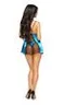 Cassidy chemise Turquoise