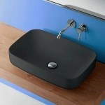 Раковина Kerasan Tribeca 60 514131 черная матовая