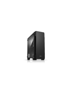 Корпус ZALMAN S3, ATX, BLACK, WINDOW, 2x3.5", 2x2.5", 2xUSB2.0, 1xUSB3.0, REAR 1x120mm