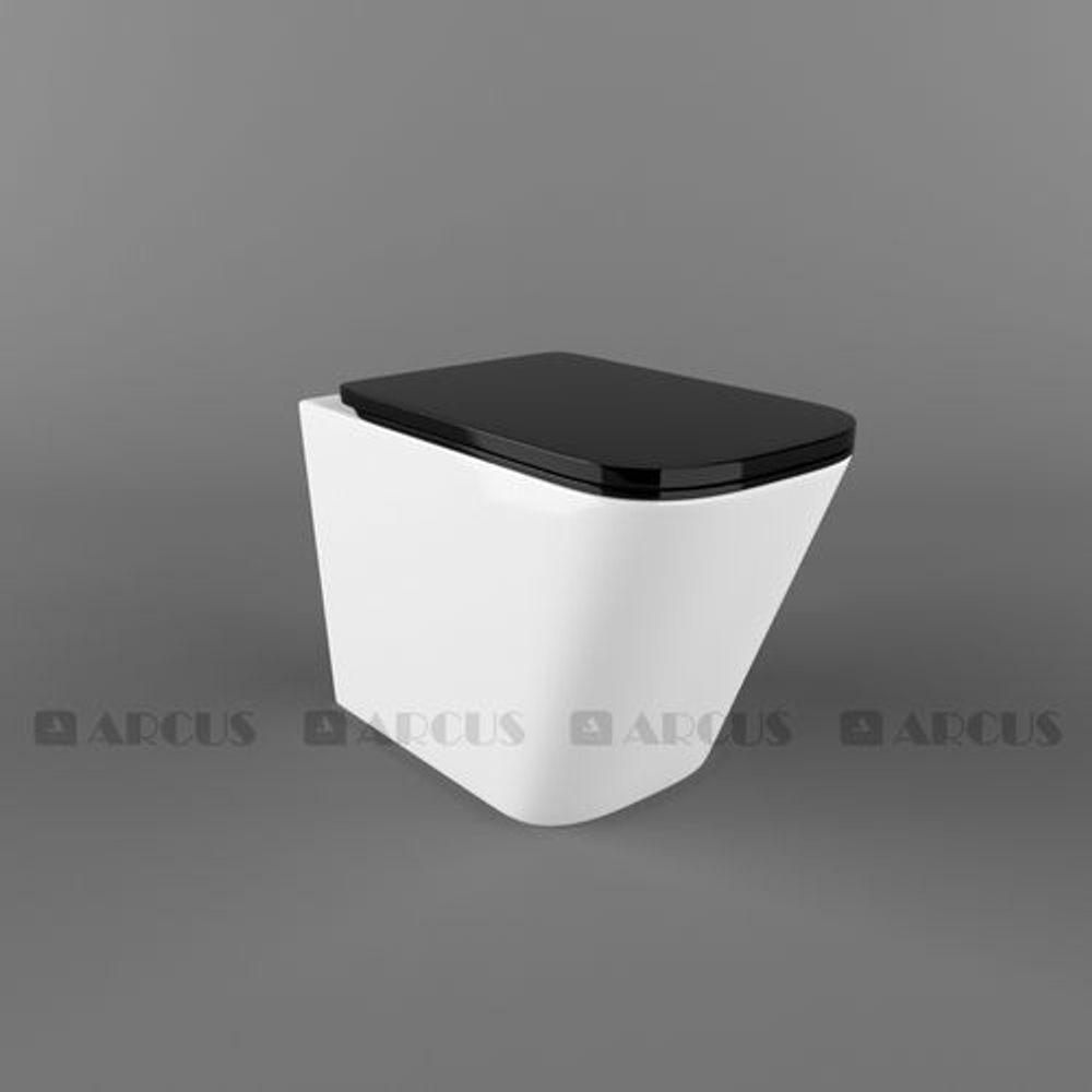 Унитаз приставной ARCUS KB 103 черный