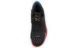 Anta KT5 wear-resistant breathable high-top basketball shoes red, blue and black