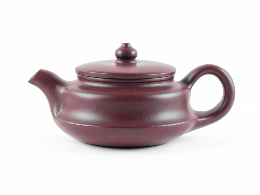 259308.2 Чайник ИСИН "БИЮ" (Нефрит) 150мл, в подар.коробке, глина коричневый