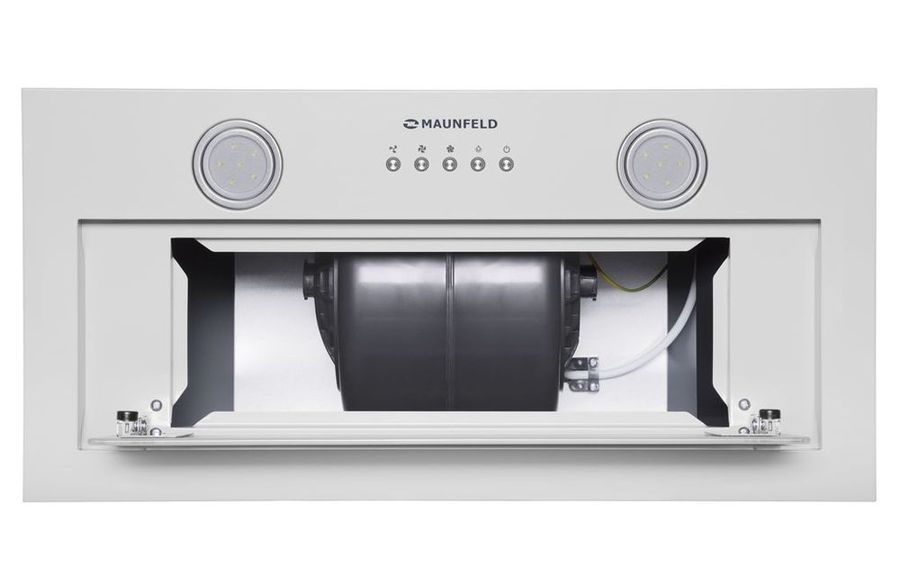Встраиваемая вытяжка Maunfeld TRAPEZE 602IG WHITE