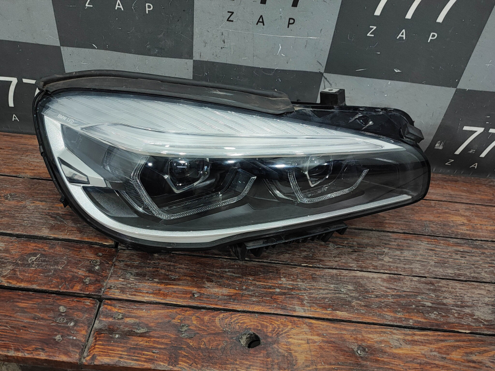 Фара правая LED BMW 2-Series  Active Tourer F45 18-22 Б/У Оригинал 873864204