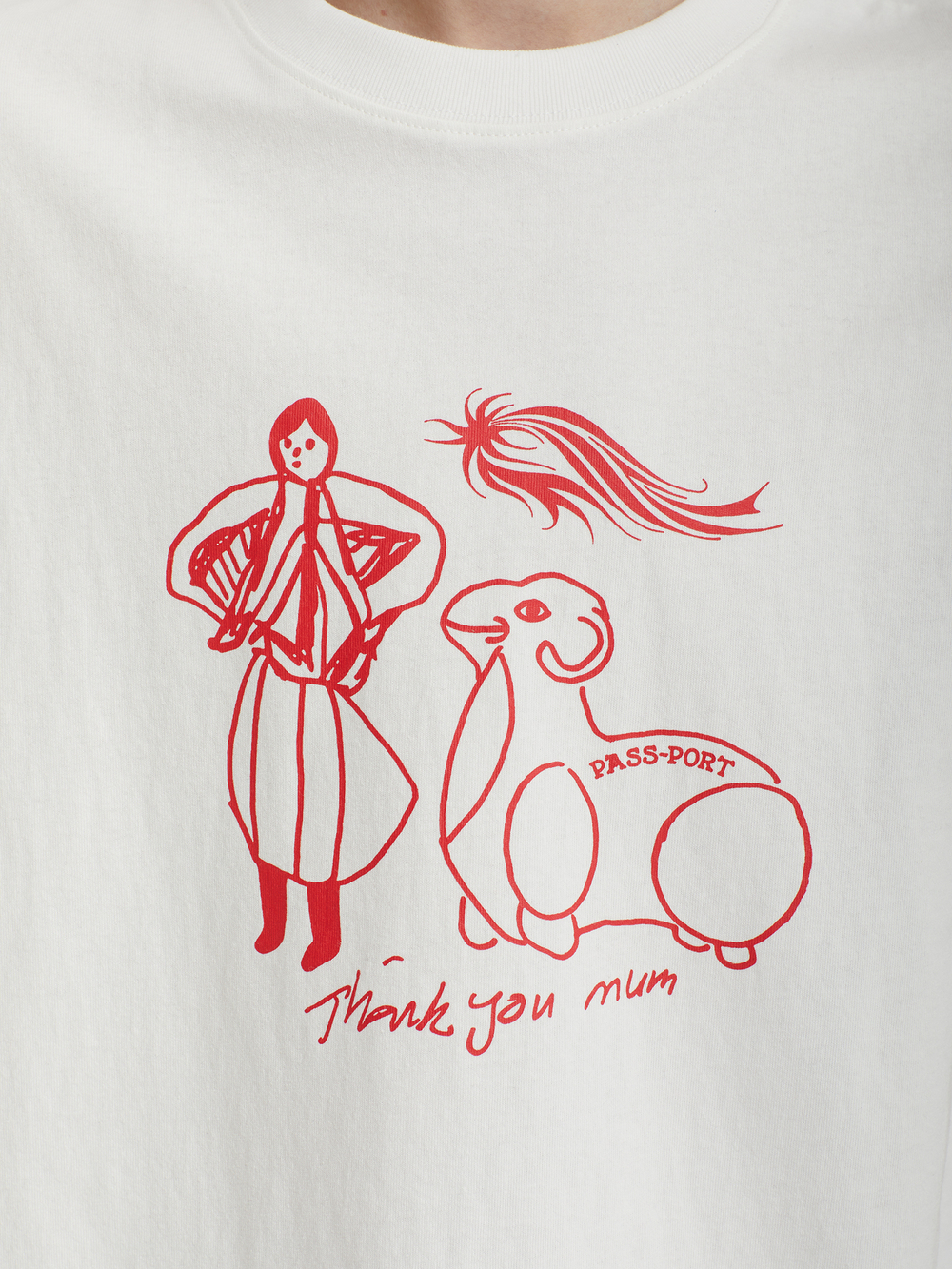 Мужская Футболка Thank You Mum