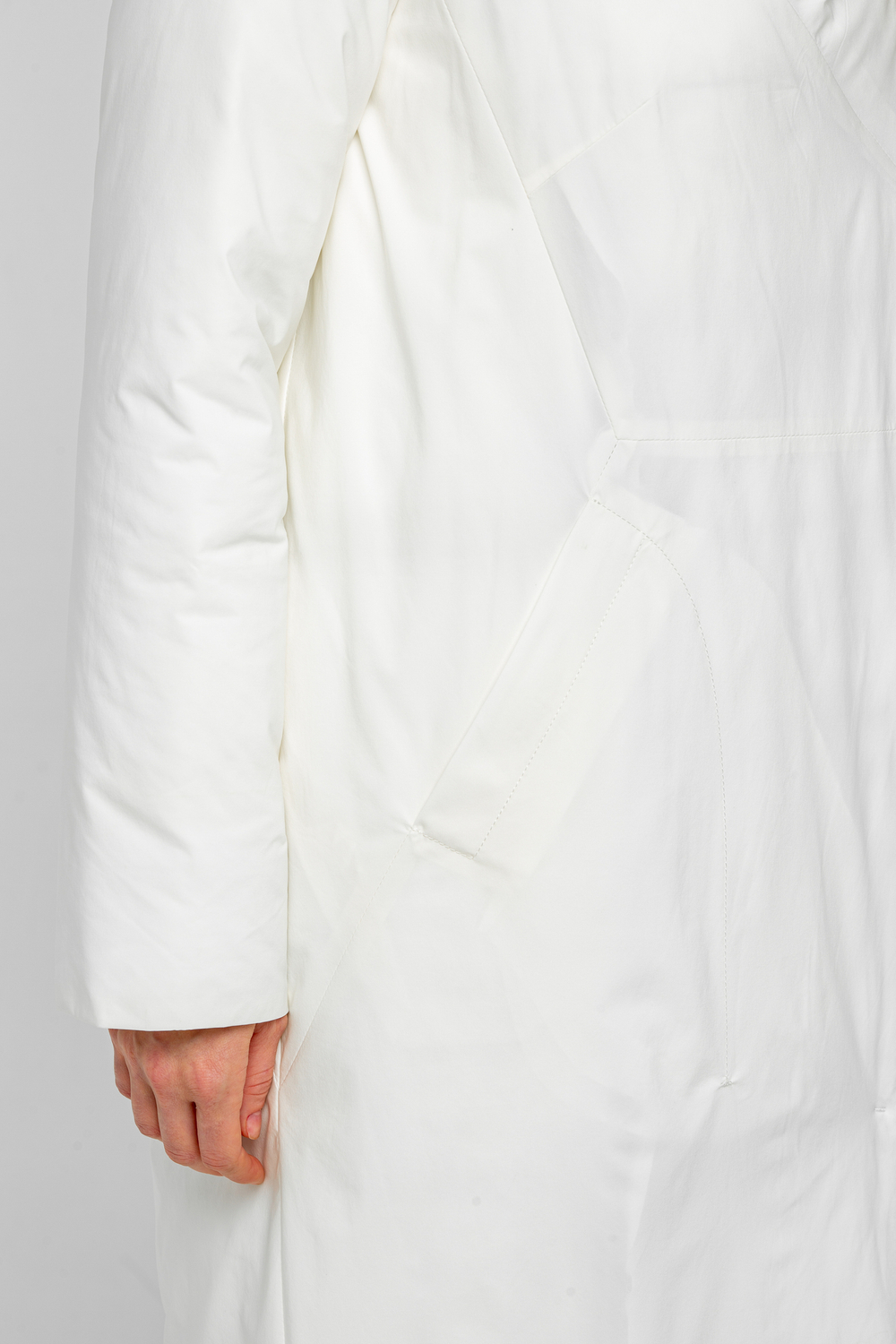 8858 белый пальто женское 839