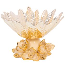 Фруктовница-конфетница Орхидея Лайм Айвори