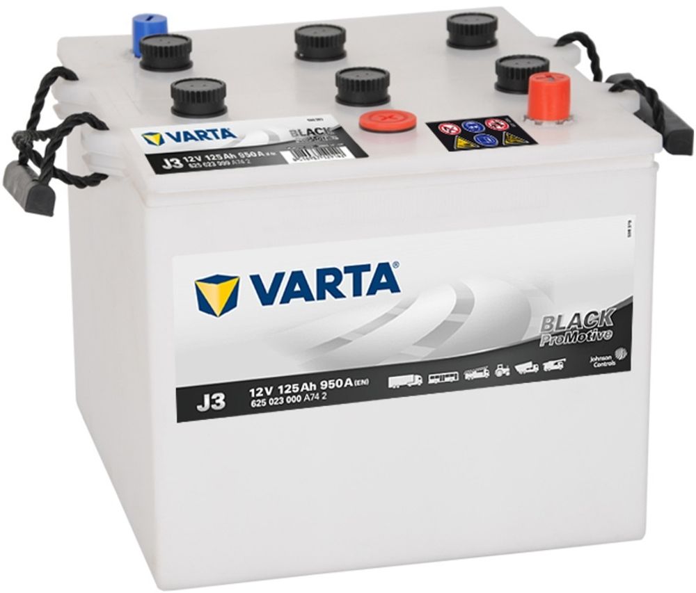 VARTA Promotive Black 6CT- 125 ( 625 023 ) аккумулятор