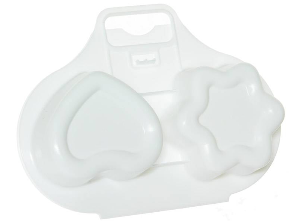 Контейнер для приготовления яиц в СВЧ Глазунья EXPRESS (снежно-белый)