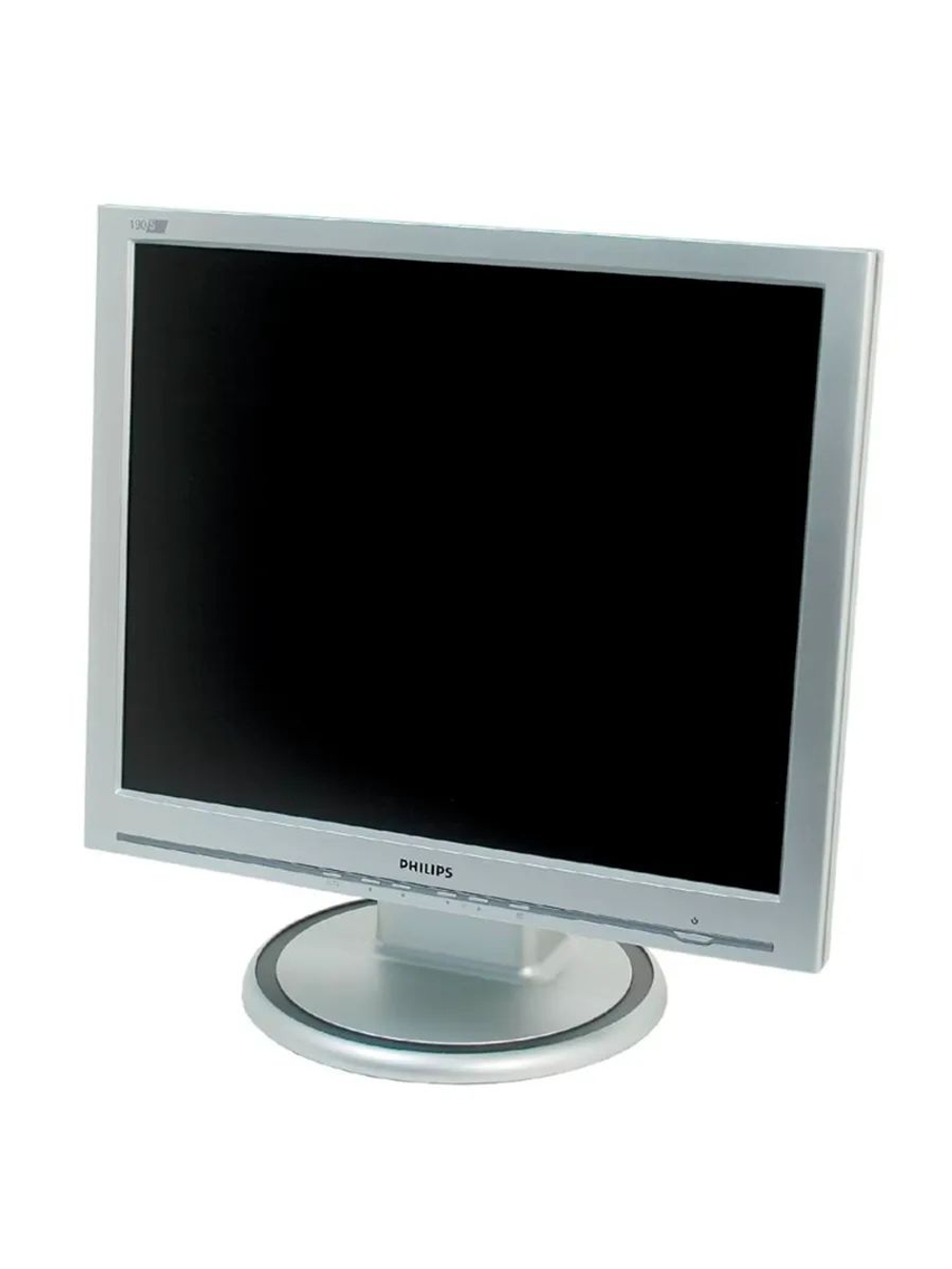 Монитор 190S Квадратный Белый