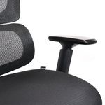 Кресло BRABIX PREMIUM "Veyron ER-703", адаптивный механизм, регулируемый подголовник, сетка/ткань, черное, 532966