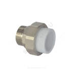 Муфта PP-R комбинированная разъемная белая Дн 40х1 1/4" НР усиленная VALFEX 10156032У