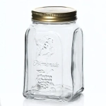 Банка с металлической крышкой ХОММЕЙД 1000 мл