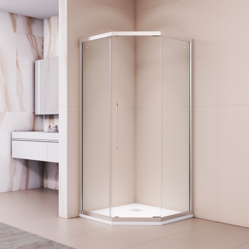 Душевой уголок RGW PA-86 NEW (Прозрачное, 900x900)
