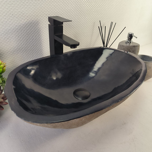 Раковина из речного камня RS-65493 53*34*16 0857