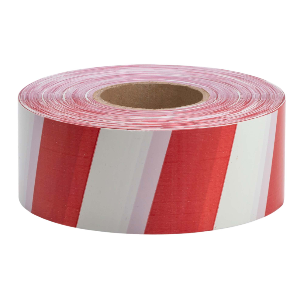 ЛО 50мм/200м/50мкм (белая с красными полосами)