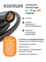 Провод сварочный медный 25 кв.мм, 500 А, 3 метра SINICA