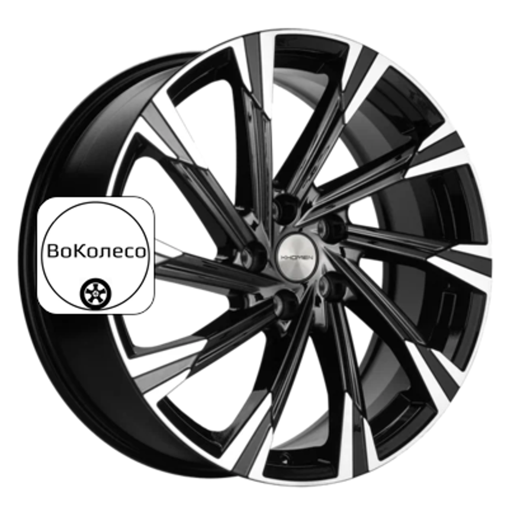 7,5x19/5x114,3 ET40 D64,1 KHW1901 (Haval 7/7x) Black-FP Khomen Wheels