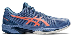 Мужские кроссовки теннисные Asics Solution Speed FF 2 Clay - blue harmony/guava