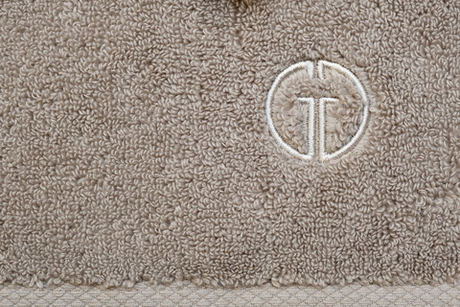 Полотенце 70х140 Garda Decor Соло бежевое