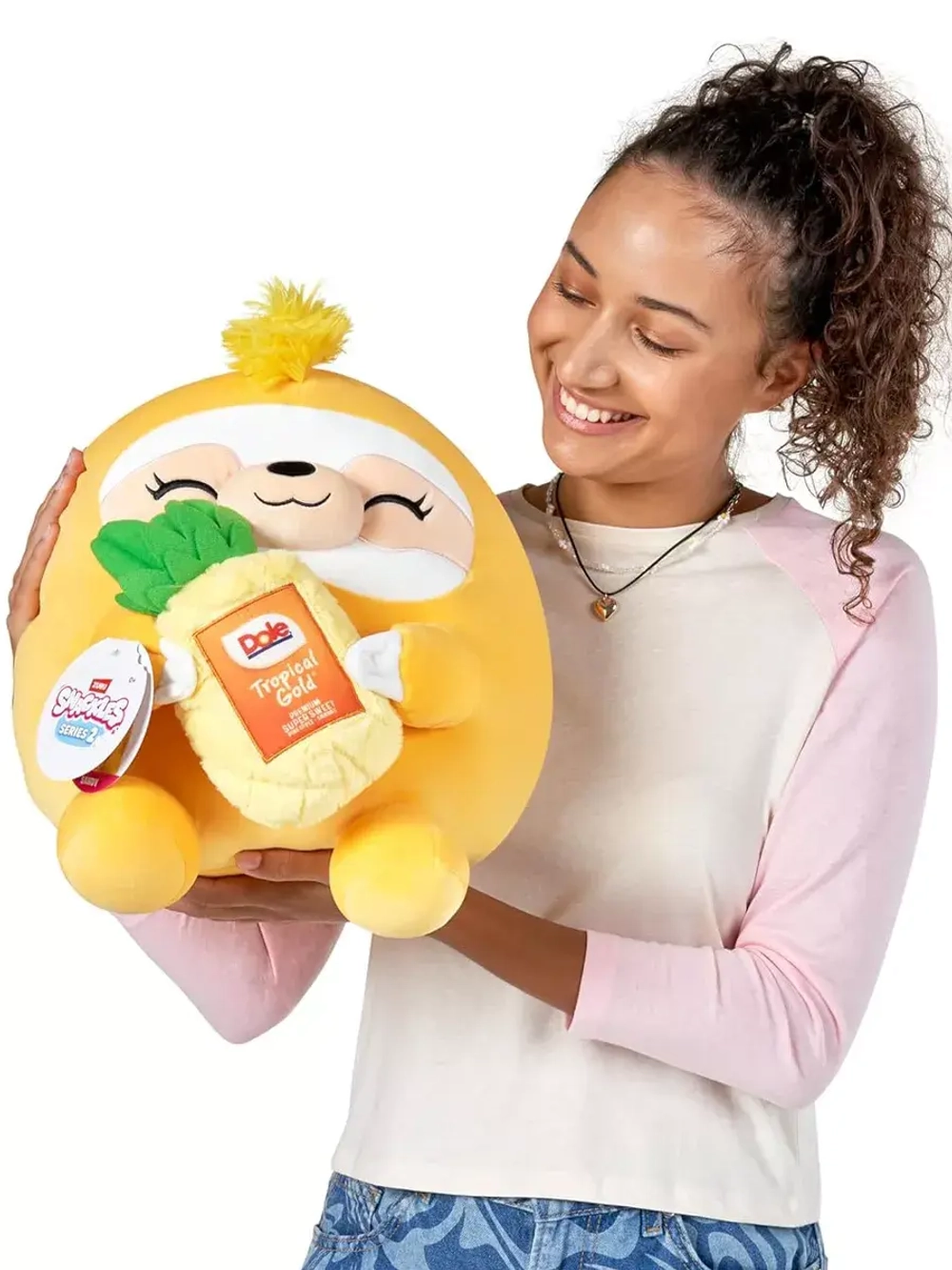 Мягкая игрушка Зуру Snackles Ананас Zuru серия 2 большой